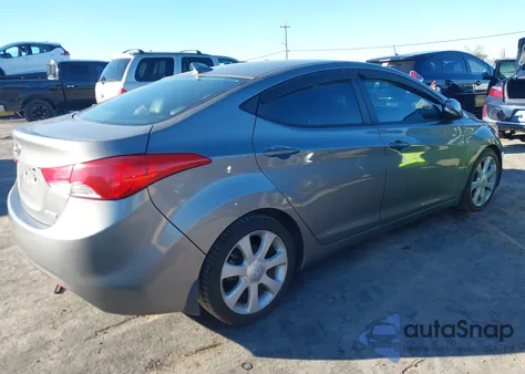 2013 Hyundai Elantra Limited из США, поврежденный, VIN 5NPDH4AE8DH226498